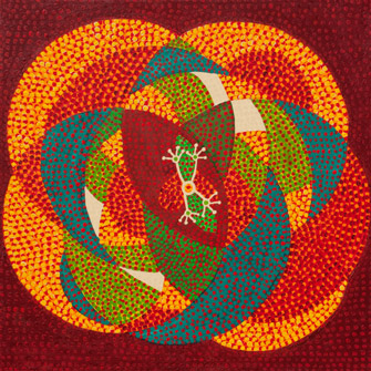 life energy series acrylic painting